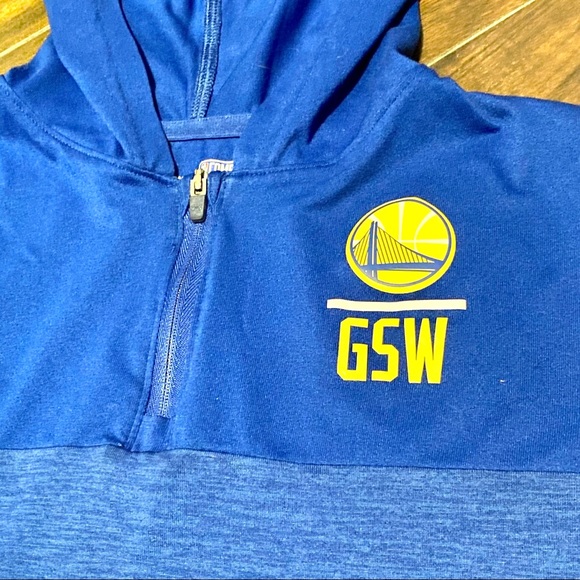 GOLDEN STATE WARRIORS Under Armour COMBINE HOODIE - Picture 4 of 6